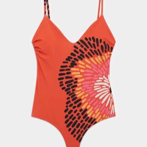 Χ Jacaranda Floral Swimsuit Ολόσωμο Μαγιό Compania Fantastica