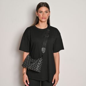 Regina Mosaic Bag | Black