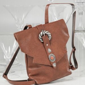 Χειροποίητη δερμάτινη τσάντα πλάτης LVL506BP