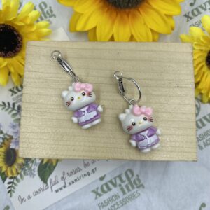 Σκουλαρίκια Hello Kitty Charm