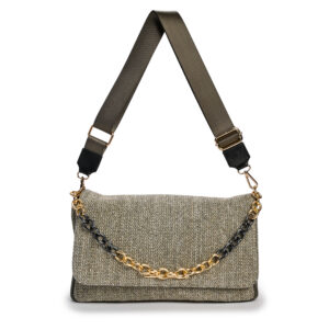 Olive Straw Mini Bag