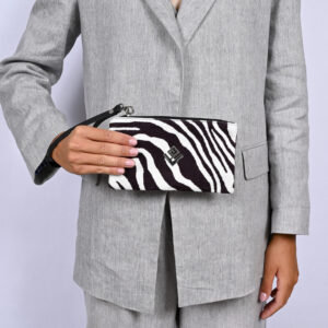 Purse Feral | Zebra BW