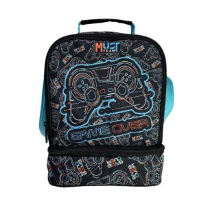 Τσαντάκι Φαγητού Ισοθερμικό Must Team Yummy Game Over 2 Θήκες