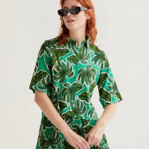 Shirt with Palm Tree print 43002