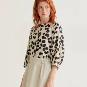 Dalmatian print shirt 43020