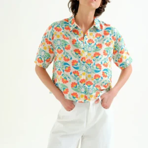 Small Royal print shirt 11102