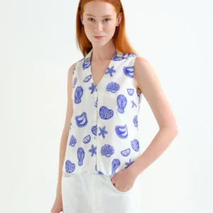Lobster print shirt 41104
