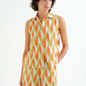 Aloe print shirt 43111