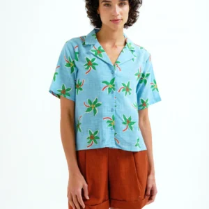 Small Coconut Print Shirt 43115