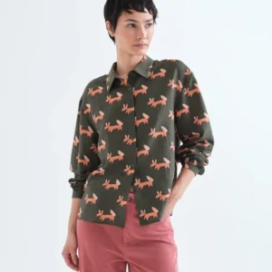 Volpe print shirt 11024